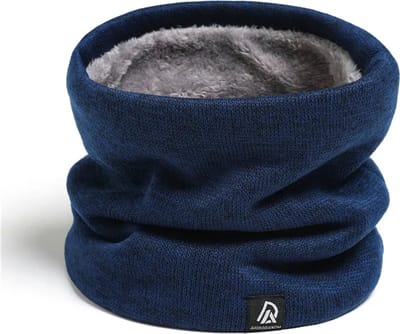 Sara Shop - Halswarmer Unisex - Halswarmer fleece - Halswarmer nike - Halswarmer heren - Nekwarmer - Halswarmer dames - Winter sjaal heren - Winter sjaal heren - wollen sjaal - Donker blauw