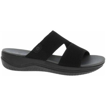Jana Dames Slipper - 27270-001 Zwart - Wijdte H - Maat 37