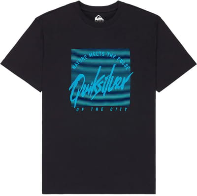 Quiksilver Retro Mood T-shirt Met Korte Mouwen Zwart M Man