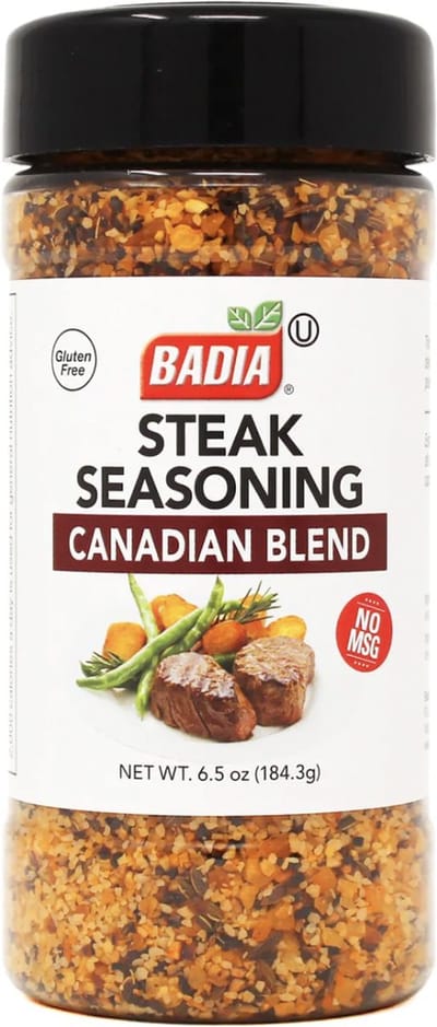 Badia Steak Seasoning Canadian Blend - specerijenmix voor rundvlees - 170g
