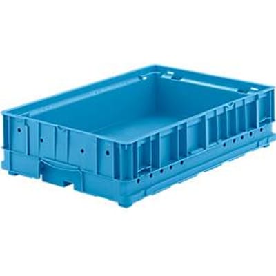 Eurobak C-KLT 6414, polypropeen, B 600 x D 400 mm, tot 50 kg, lichtblauw