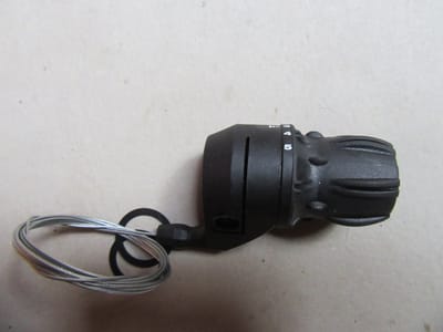 SunRace - Sturmey Archer inc -  Verzetter - Manette - zwart - rechts 5 speed