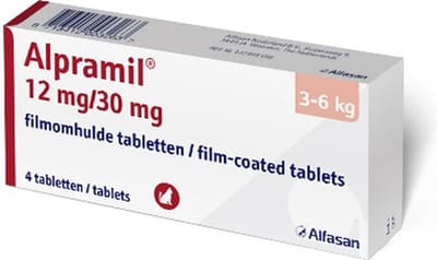 Alpramil Kat 12 mg / 30 mg (3 t/m 6 kg)