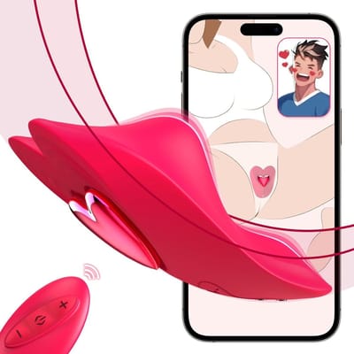 Oneay Vibrator met afstandsbediening voor vrouwen, draadloze vibrator met afstandsbediening voor ondergoed, vibrator met app-bediening, vibrator voor vrouwen