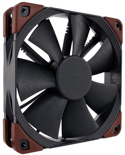 Noctua NF-F12 iPPC-2000 PWM - Case ventilator - 120mm - Black - 29 dBA