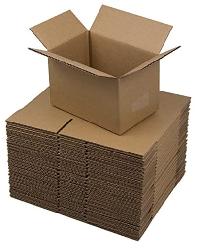 Verzenddozen 6x4x4 inch – Kleine golfkartonnen dozen, 25 stuks