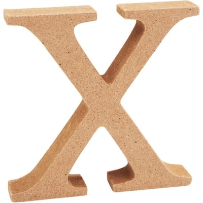 VBS MDF-brieven - Letter "X"