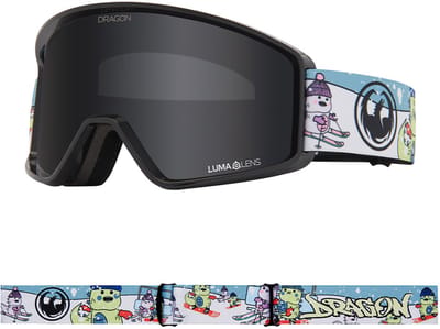 Dragon Alliance DXT OTG Jeugd Skibril - Powday/Dark Smoke