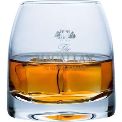 Macallan Exclusief Single Malt Whiskeyglas Kristallen Wijn Tumbler Vodka Cognac Brandy Snifter Verzamel Samen Mond Proefglas 350ml gray