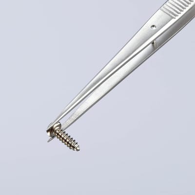 Precisie Tweezer - Pincet Recht - Fijne Werkzaamheden - Roestvrij Anti-magnetisch - 15 cm - Multicolour