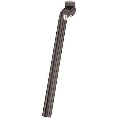 Ergotec Zadelpen Vast Patent 25,8 X 350 Mm Aluminium Zwart