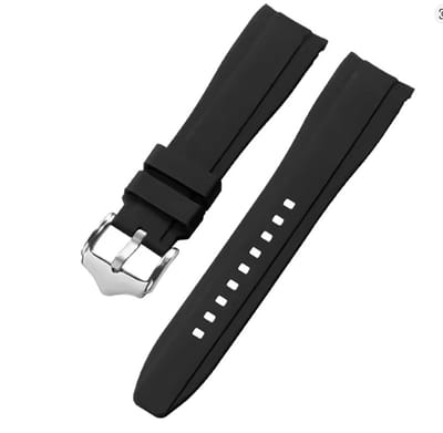 Actie4you® - Premium Siliconen Horlogebandje – Compatibel met Swatch X Omega MoonSwatch (20MM) - Zwart