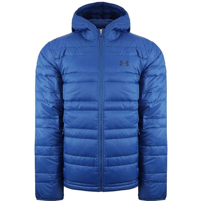 Under Armour Storm heren blauw donzen capuchonjack