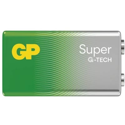 GP Super Alkaline 9V Blokbatterij (1-pack)