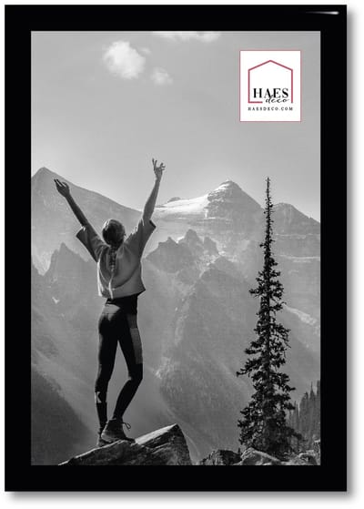 HAES DECO - Kunststof fotolijst 10x15 zwart Easy Frame - EF1B