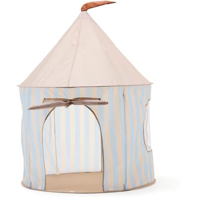 Kids Concept speeltent streep lichtblauw