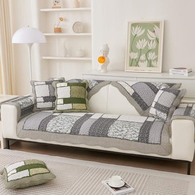 Patchwork Pure Katoen Vier Seizoenen Antislip Handgemaakt Amerikaans Pastorale Eenvoudig Scandinavisch Machine Wasbaar Bankkussen Stofdoek 40*60cm