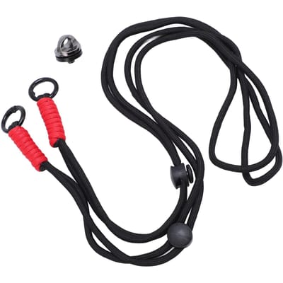 Actiecamera Anti-Verlies Touw Aluminiumlegering Gesp Snelontgrendeling Nylon Riem voor POCKET 3 Camera's zwart