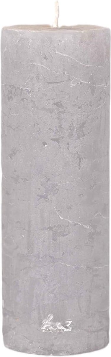 Rasteli Luz Your Senses Kaars-Stompkaars Muis Grijs D7 cm H 20 cm