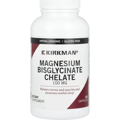 Kirkman Labs, Magnesium Bisglycinate Chelaat, 250 Capsules