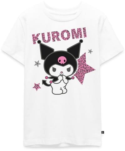 Kuromi Met Letters En Sterren In Leeuwstijl Premium T-Shirt Tiener