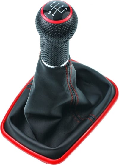 Pookknop Volkswagen Golf 4 Sportline Rood (6 versnellingen) 1.8 1.9 2.0 en 2.3 Liter 12mm