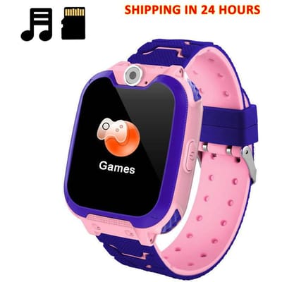 Smart Game-horloges voor kinderen Puzzelspel Muziek Smartwatch Camera Rekenmachine Sim-kaart Telefoongesprek Smart Clock-horloge voor kinderen Standard Edition