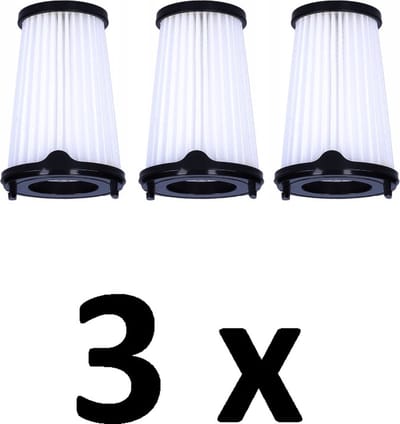 3 x vervangingsfilter EF150 voor de Electrolux ErgoRapido stofzuiger, AEG, Electrolux, ELECTROLUX / AEG serii Ergorapido en Rapido.
