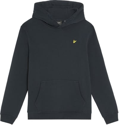 Lyle & Scott Brush Back Pullover Hoodie Truien & Vesten Jongens - Sweater - Hoodie - Vest- Donkerblauw - Maat 140/146