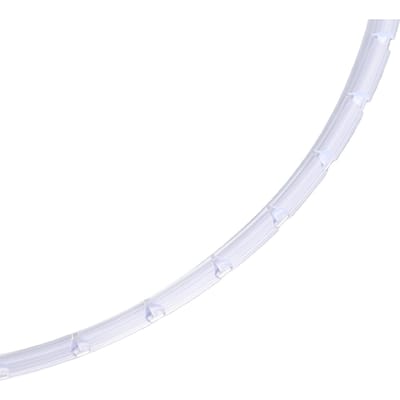 Clips Panneau Verre Meuble 26,25 Pieds Bandes de Fixation PVC pour Installation sans Couture dans Rainure 1/8 Pouce Fixe Cadre de Porte transparent