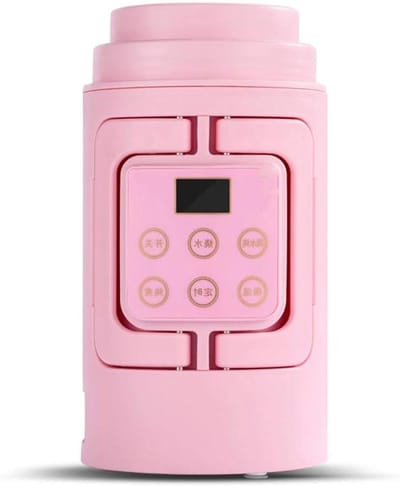 Elektrisch Waterkokertje - Reis waterkoker - Onderweg warme drankjes - Automatische uitschakeling - Minder dan 1 liter - Roze