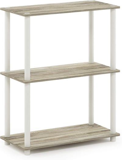 3-laags compact multifunctioneel rek voor planken in verschillende kleuren