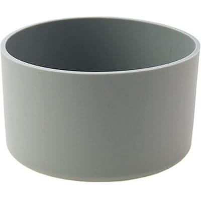 17 Kleuren 7.0CM Silicone Beker Bodembedeksel Warmte-isolatie Onderzetter Sleeve Waterbeker Hoes Schede 70MM Antislip Flessensleeve grijze kleur