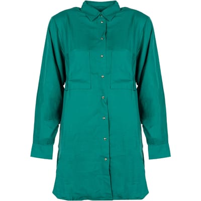 Diesel jurk D-Super Vrouw groen