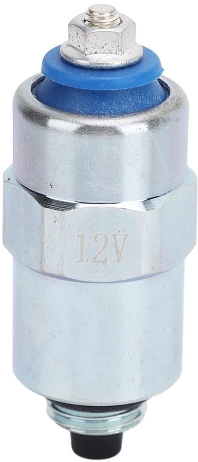 Dailygoody - Motorafsluitklep - Hoogwaardig - Vervanging - 12V - Citroen - Stopklep - Geschikt voor diverse modellen - Zwart