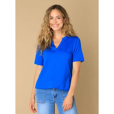 IVY BEAU Esti Tops - Brilliant Blue - maat 36