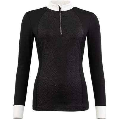 Dames wedstrijdpolo met lange mouwen BR Equitation Maglie