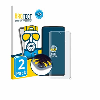 BROTECT - Screenprotector voor Oukitel C68 Plus - Folie Beschermfolie matte volledig dekking 2 Stuks
