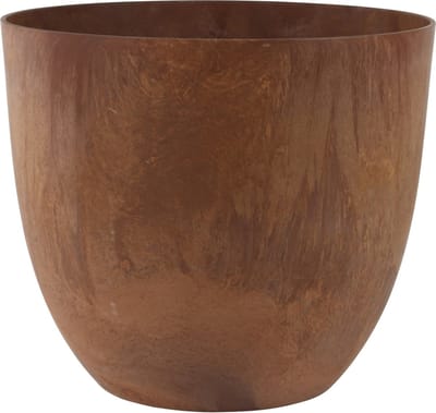 Ter Steege Plantenpot - terra bruin - kunststof - D38 x H33 cm - bloempot