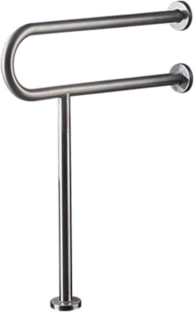 Badkamerhandgreep - Wandbeugel Douche - Extra Veiligheid - Roestvrij Staal - 60 cm - Zilverkleurig
