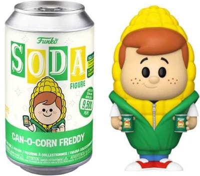 Funko Soda! Can-o-corn Freddy Summer Convention