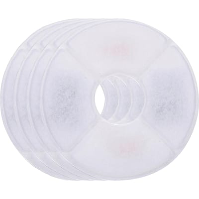 Filtres de fontaine à eau pour chat, filtres de remplacement pour distributeur d'eau de fontaine à eau pour chat, 8 pièces 4 pcs
