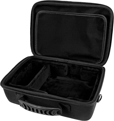 Guitar Effects Pedal Case Geschikt voor IK Multimedia TONEX Pedalen, Schokbestendig en Draagbaar voor Optredens en Oefeningen, Inclusief Verstelbare Schouderriem