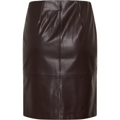 Leren rok voor dames Soaked in Luxury SLKaylee