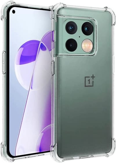 OnePlus 10 Pro Hoesje Schokbestendig en Dun TPU Transparant