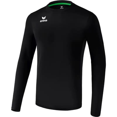 Erima Liga Voetbalshirt Lange Mouw Heren - Zwart | Maat: 3XL