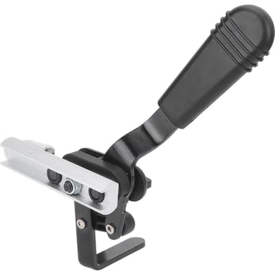 Frein de Fauteuil Roulant 25mm 1in Robuste Alliage d'Aluminium Frein à Main pour Fauteuil Roulant pour Personnes Âgées Droit