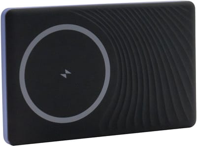 RealPower Powerbank 5.000 mAh USB PD, Qi Wireless Charging, Magsafe USB-C (met Power Delivery) Blauw