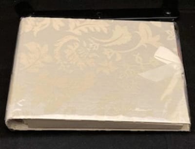 Rössler papier - Gasten/Fotoboek 22 x 18cm - Duchesse, offwhite - 80blz
