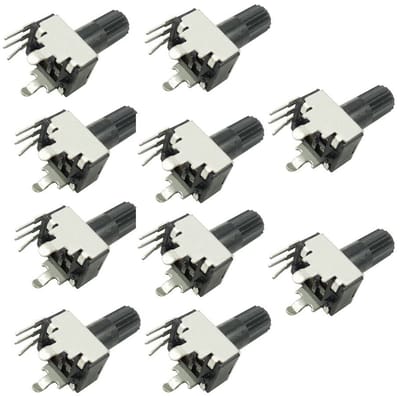 10x Verticale Instelbare Potentiometer Weerstand 200KQ